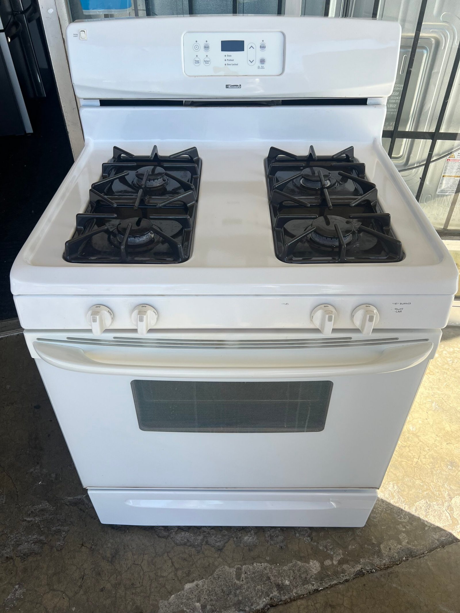 Kenmore White Gas Stove - Appliance Hero LLC Online Store